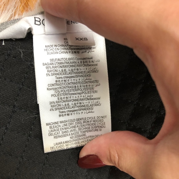 BCBGeneration Drop Waist Long Sleeve Dress, XXS - Picture 6 of 8